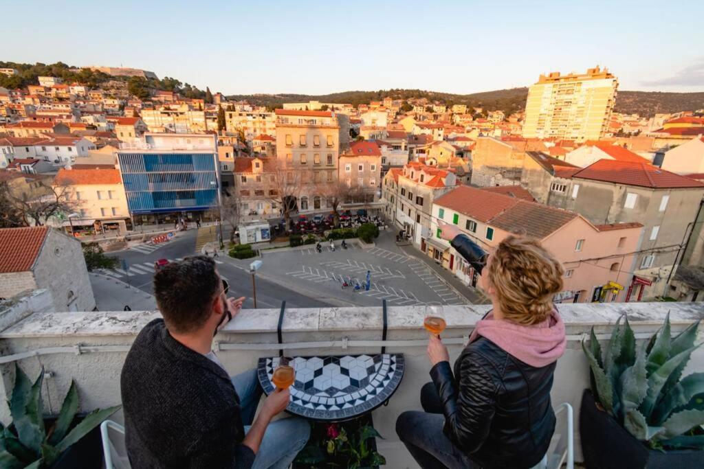 The Spot - Rooftop In The City Centre + Parking Šibenik Eksteriør billede